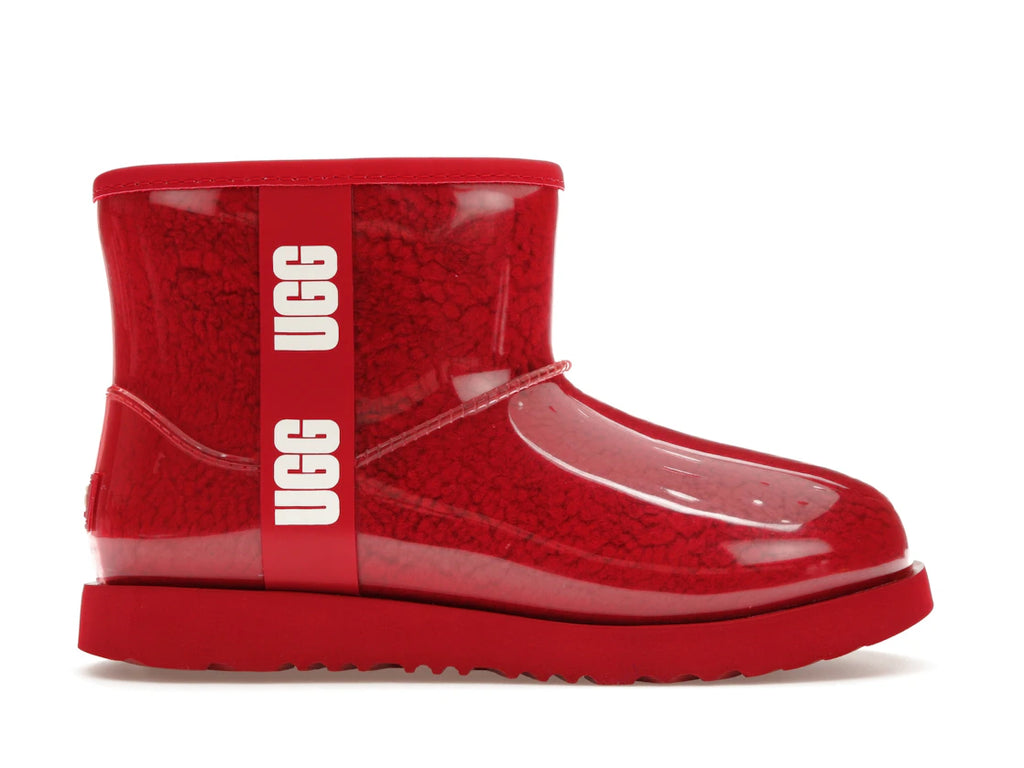 tenisky a boty UGG Classic Clear Mini II Boot Samba Red (Kids) 1112386K-SBR ADONIO