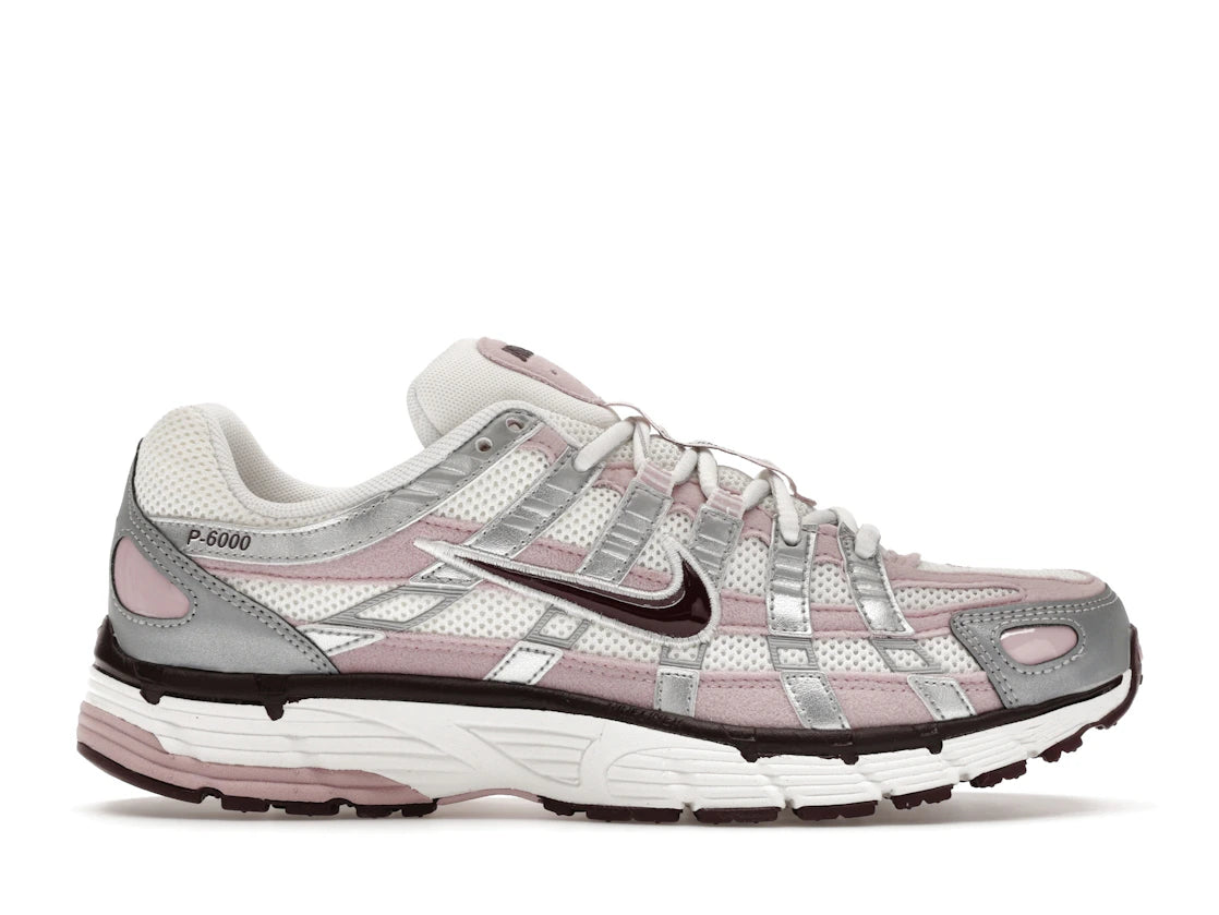 Nike P-6000 Silver Burgundy Plum Chalk (W)