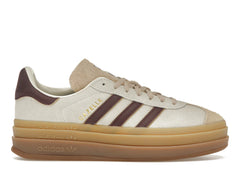 adidas Gazelle Bold Cream White Maroon (W)