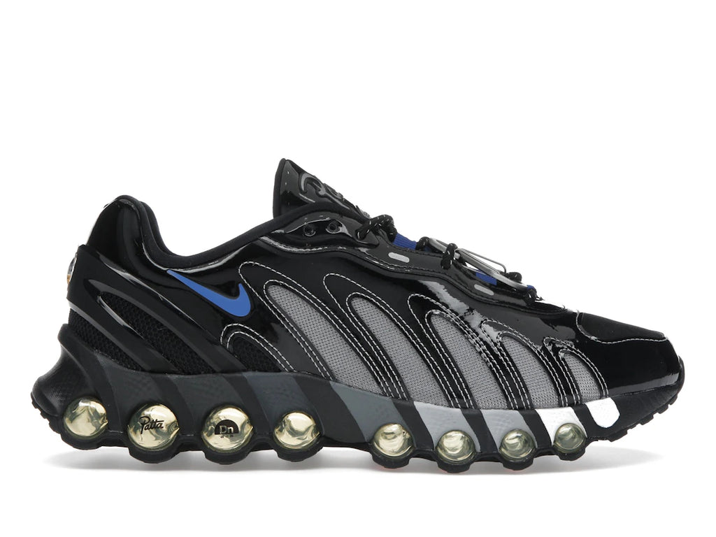 Nike Air Max Dn8 Patta Black Metallic Silver