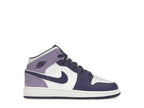 tenisky a boty Jordan 1 Mid White Sky J Purple (GS) DQ8423-515 ADONIO