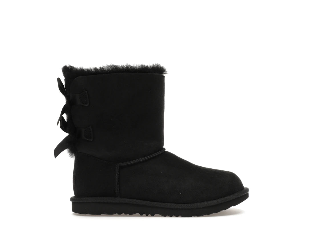 tenisky a boty UGG Bailey Bow II Boot Black (Kids) 1017394K-BLK ADONIO