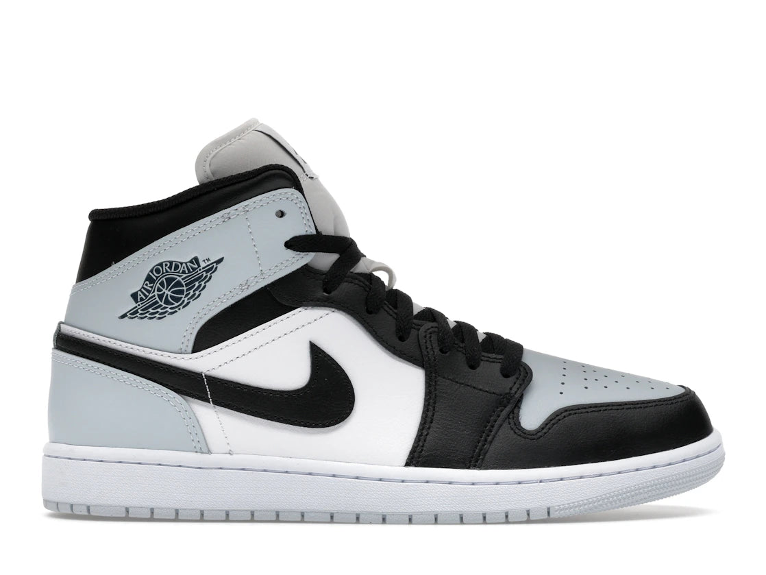 tenisky a boty Jordan 1 Mid Black Aura Squadron Blue DQ8426-002 ADONIO