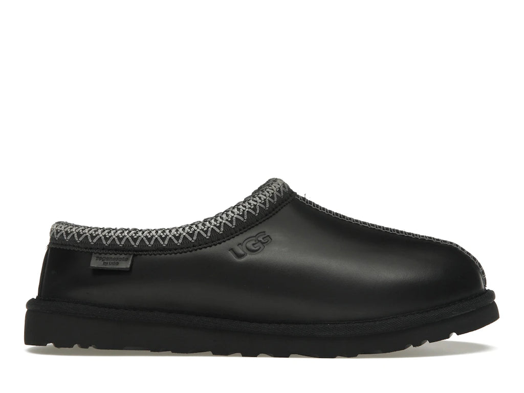 tenisky a boty UGG Tasman LTHR Regen Slipper Black 1163890-BLK ADONIO