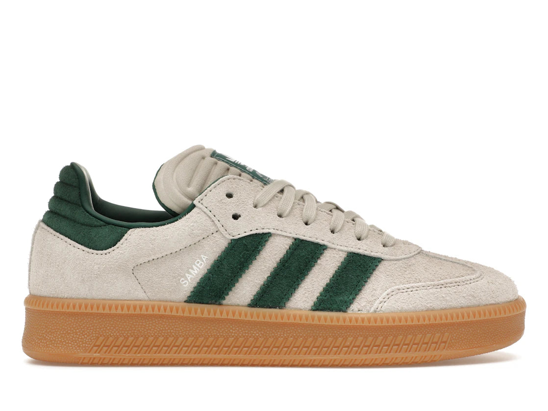 tenisky a boty adidas Samba XLG Putty Grey Collegiate Green JI3197 ADONIO