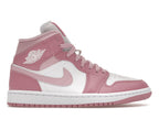 Jordan 1 Mid Elemental Pink Iced Carmine (W)