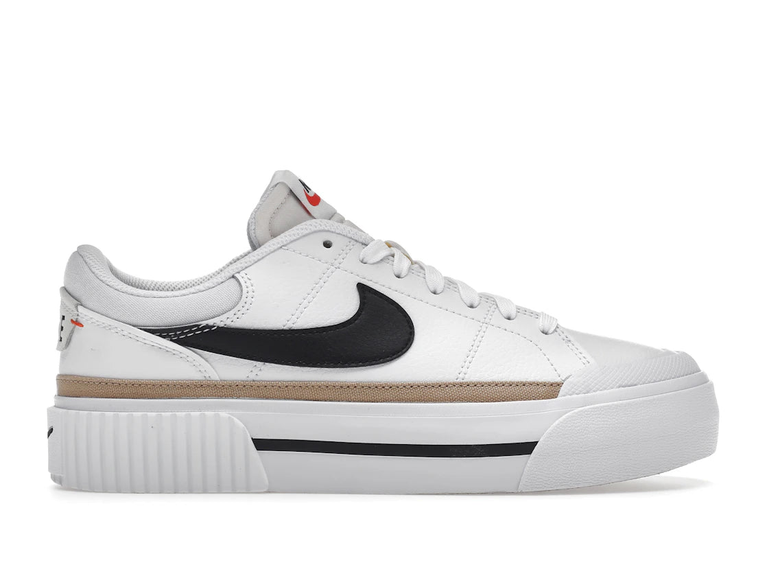 tenisky a boty Nike Court Legacy Lift White Black (W) DM7590-100 ADONIO