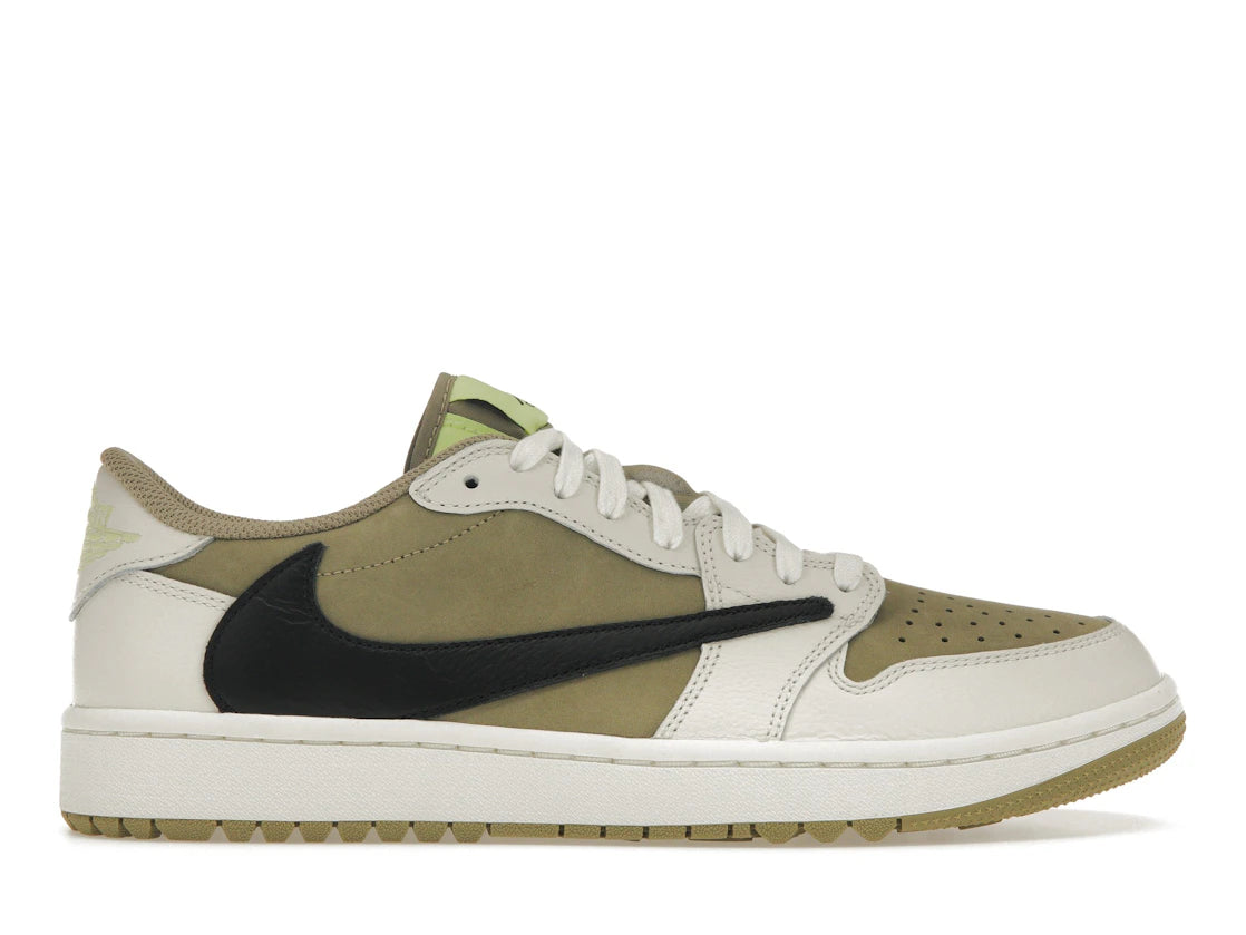 tenisky a boty Jordan 1 Retro Low Golf Travis Scott Neutral Olive FZ3124-200 ADONIO