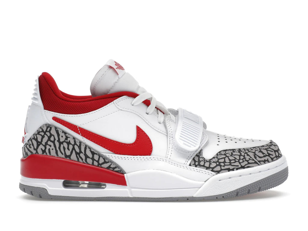 Jordan Legacy 312 Low White Cement Gym Red (W)