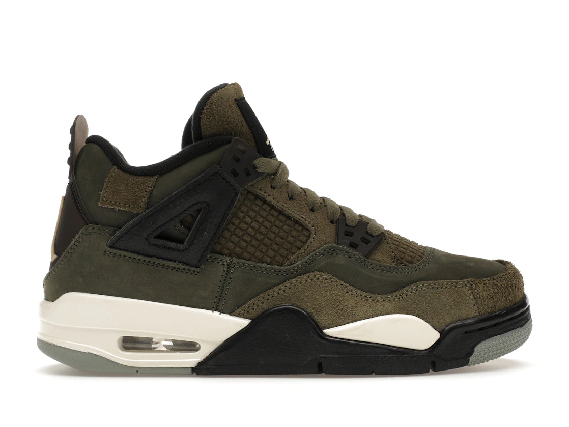tenisky a boty Jordan 4 Retro SE Craft Medium Olive (GS) FB9928-200 ADONIO