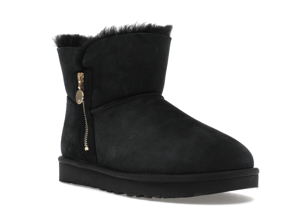 tenisky a boty UGG Bailey Zip Mini Boot Black (W) 1112481-BLK ADONIO