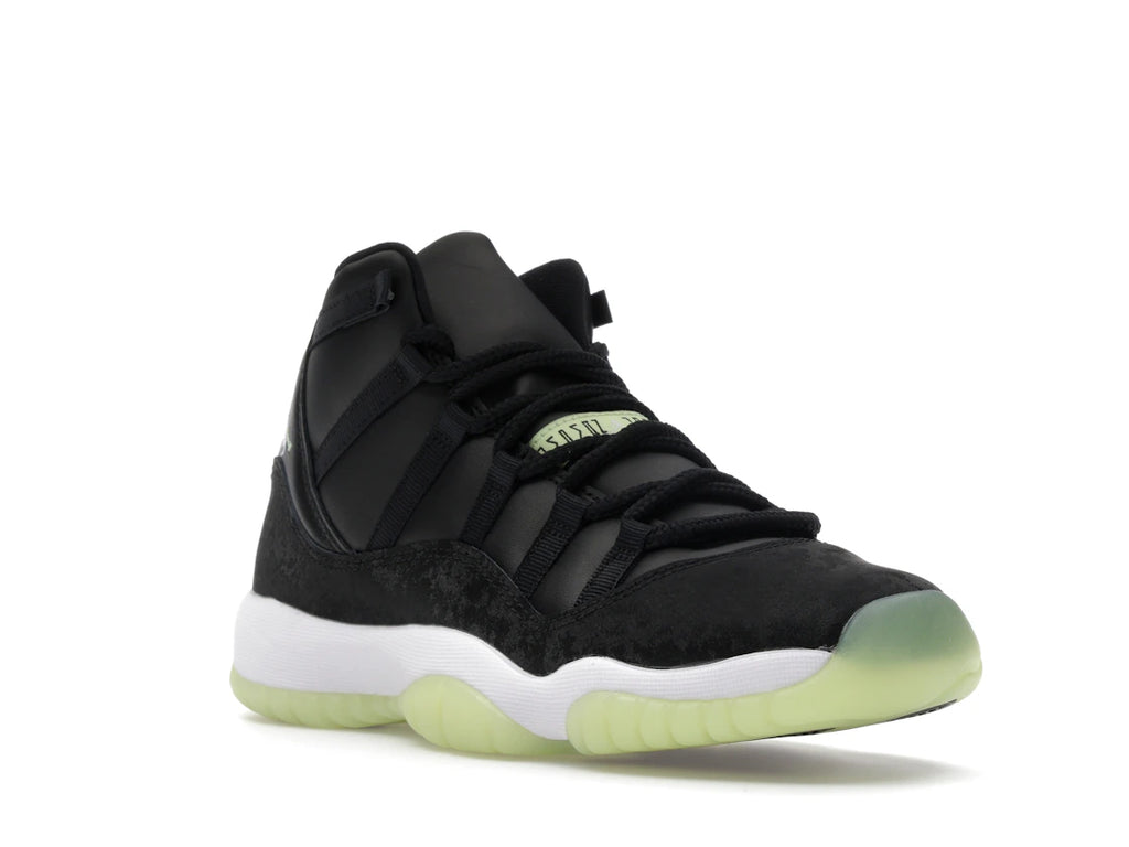 Jordan 11 Retro Black Barely Volt (GS)