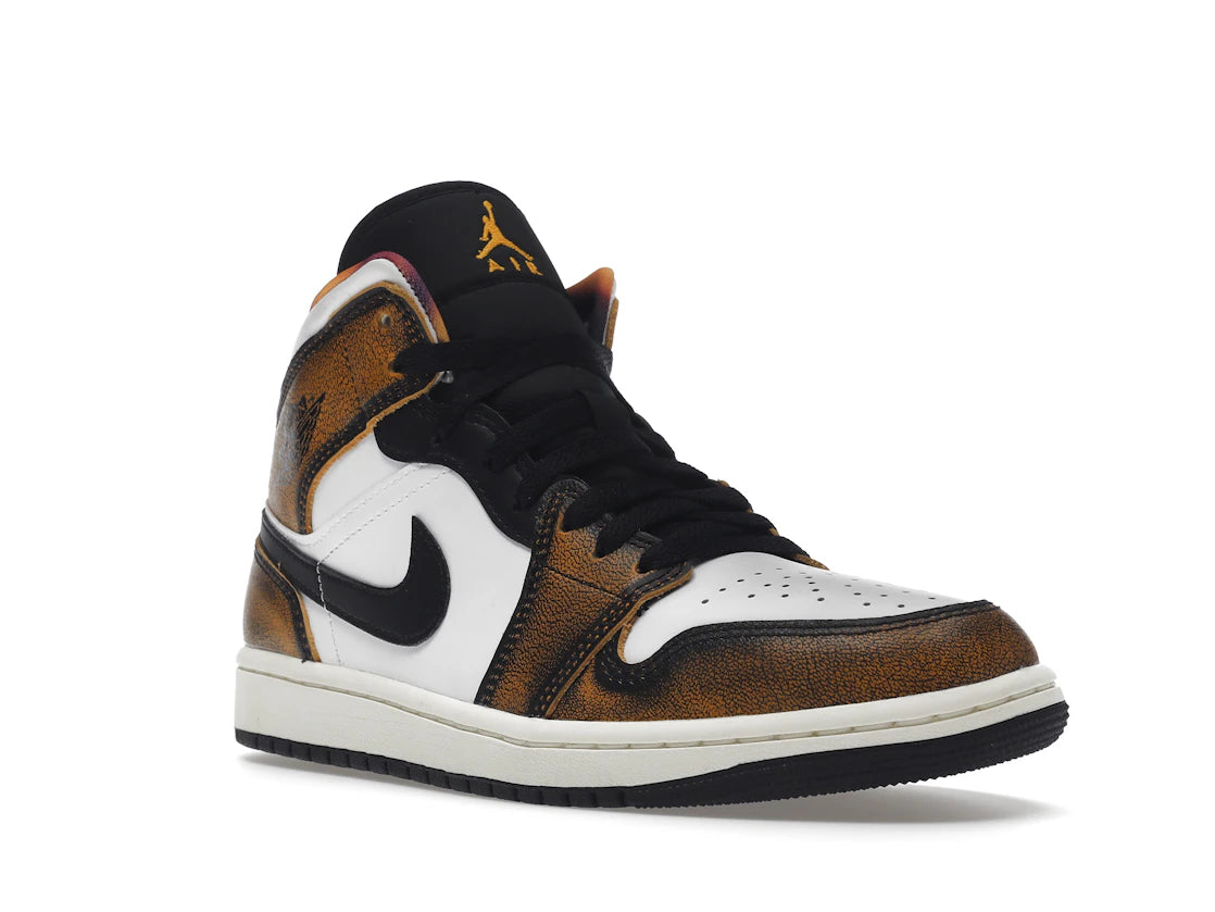 tenisky a boty Jordan 1 Mid SE Orange Wear Away DQ8417-071 ADONIO