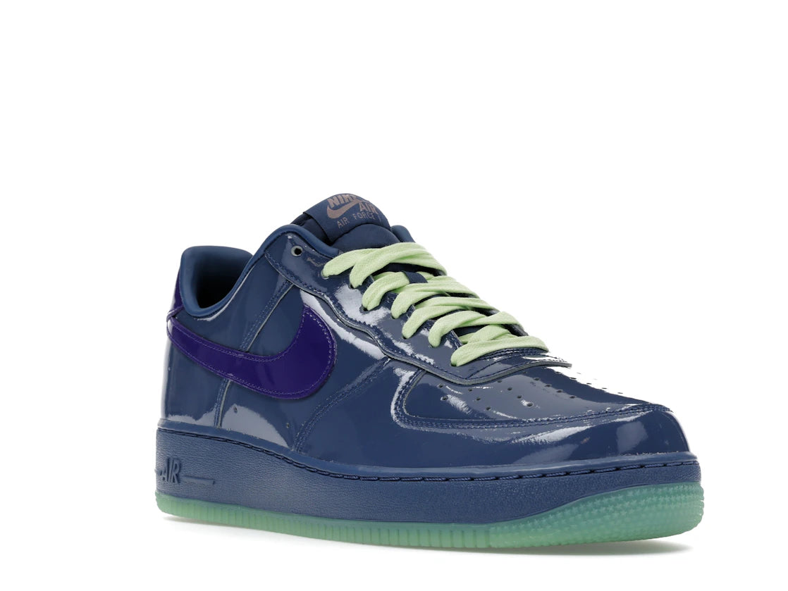 tenisky a boty Nike Air Force 1 Low Patent Leather Mystic Navy Grape Ice ADONIO