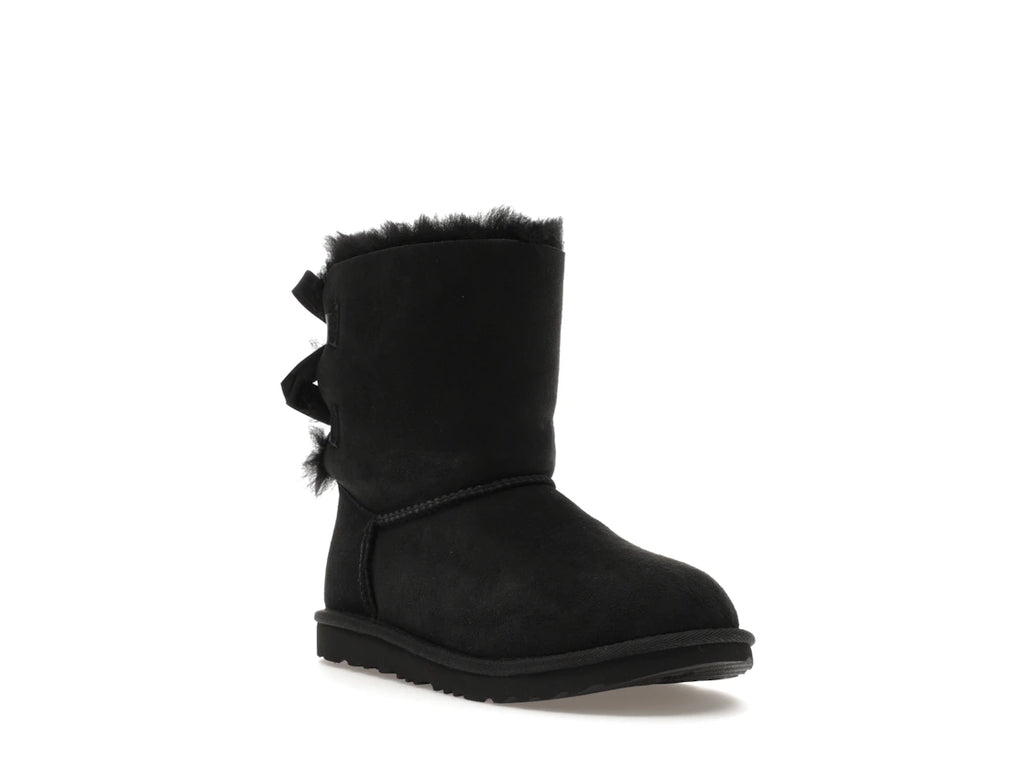 tenisky a boty UGG Bailey Bow II Boot Black (Kids) 1017394K-BLK ADONIO