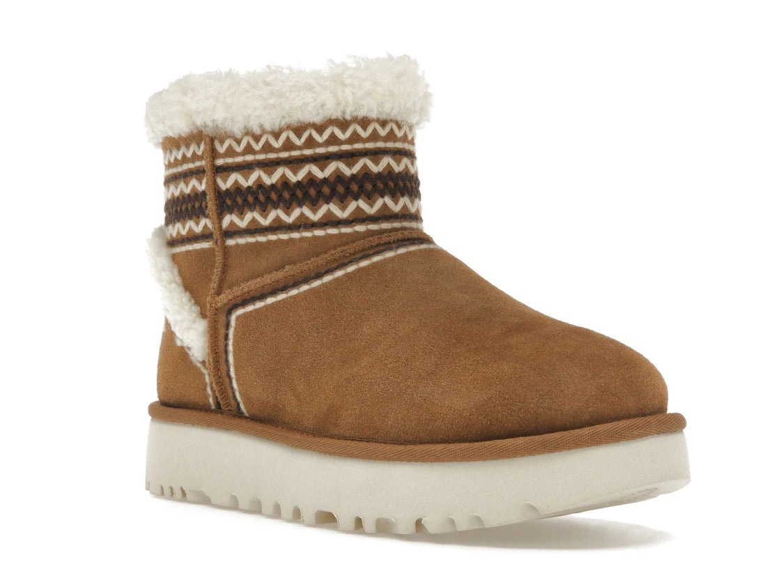 tenisky a boty UGG Classic Mini Atherson Boot Chestnut (W) 1158281-CHE ADONIO