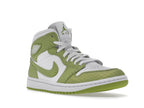 Jordan 1 Mid Green Python (W)