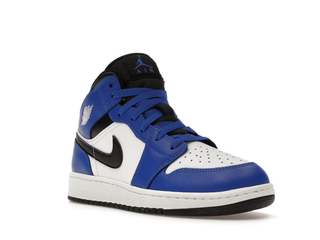 Jordan 1 Mid Game Royal White Black (GS)