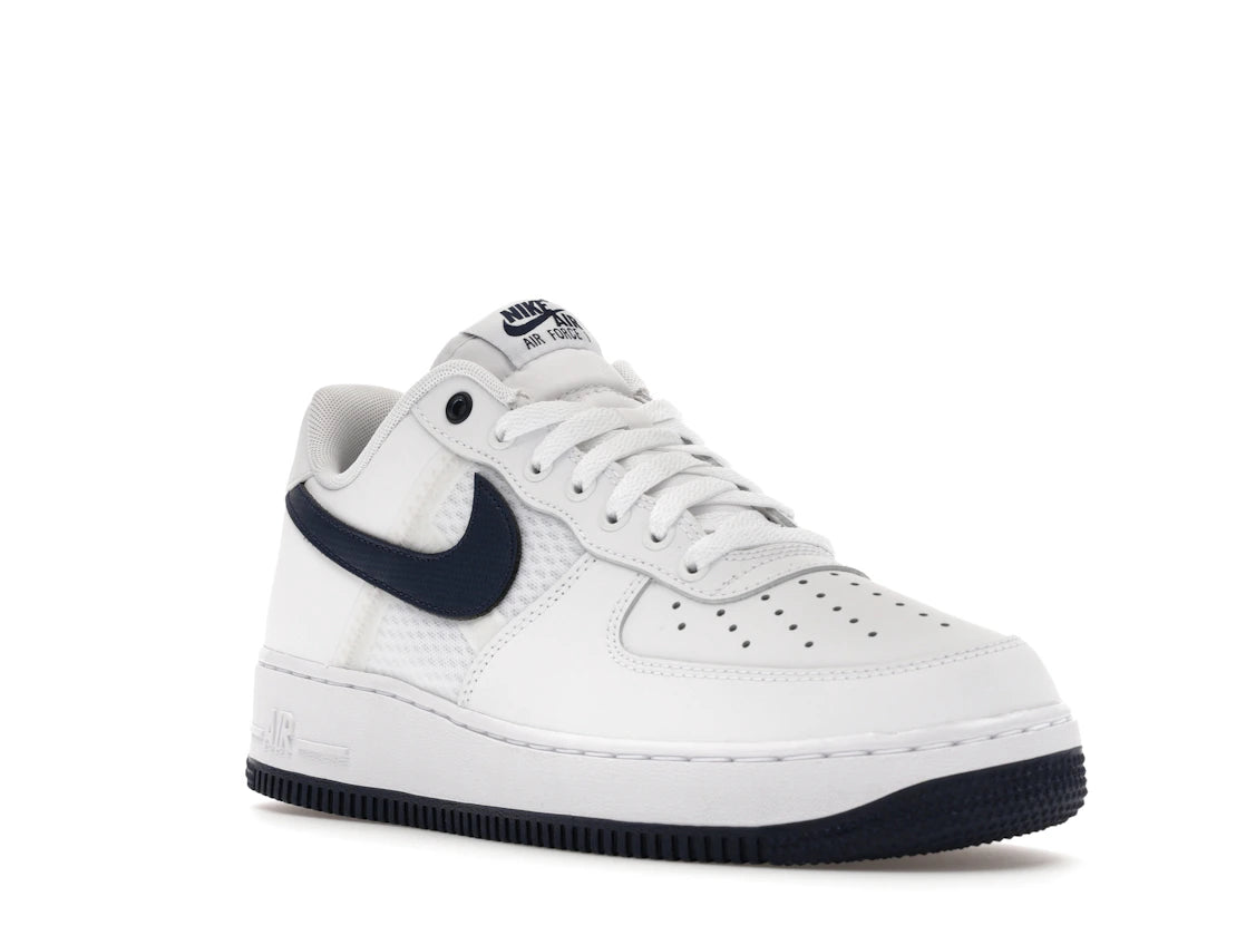 Nike Air Force 1 Low '07 LV8 SE Mesh Tape White Midnight Navy