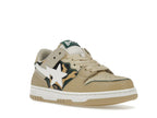 A Bathing Ape Sk8 Sta Beige Yellow Camo