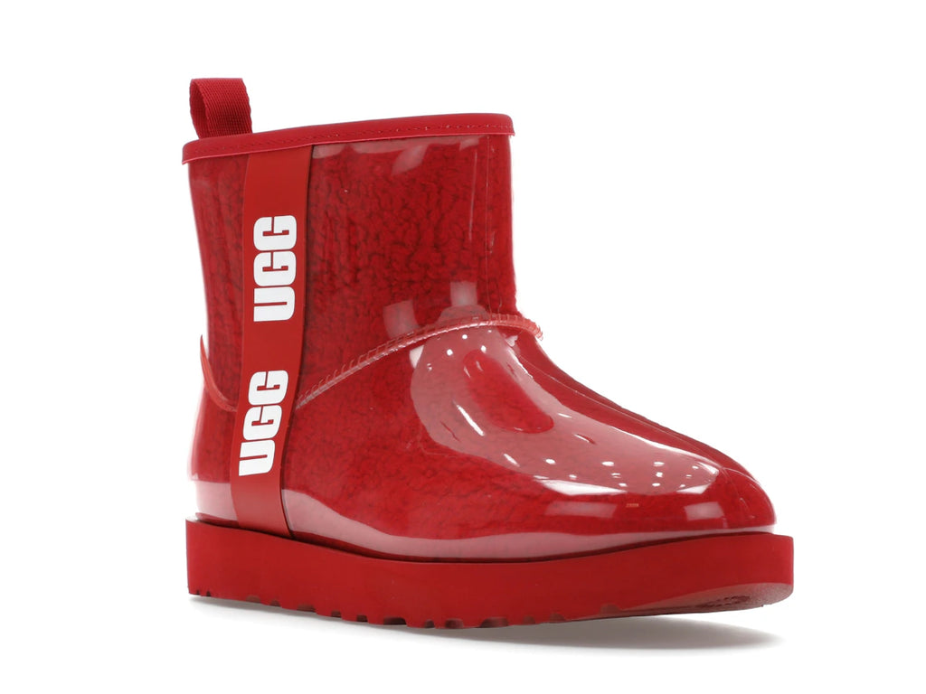 tenisky a boty UGG Classic Clear Mini Boot Samba Red (W) 1113190-SBR ADONIO