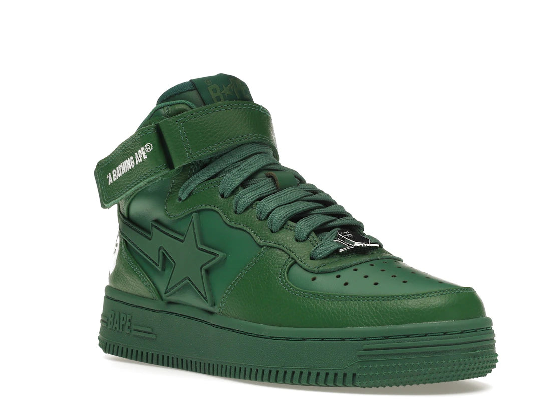A Bathing Ape Bape Sta Mid Green