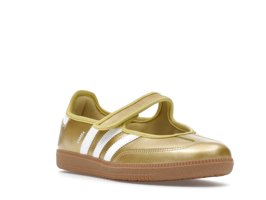 adidas Samba Jane Gold Metallic White (W)