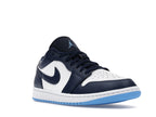 tenisky a boty Jordan 1 Low Midnight Navy University Blue 553558-404 ADONIO