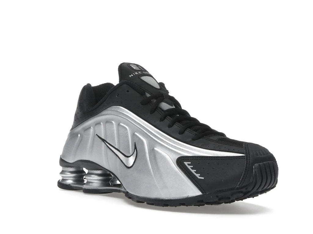 Nike Shox R4 Metallic Silver Black