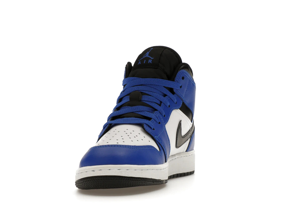 Jordan 1 Mid Game Royal White Black (GS)