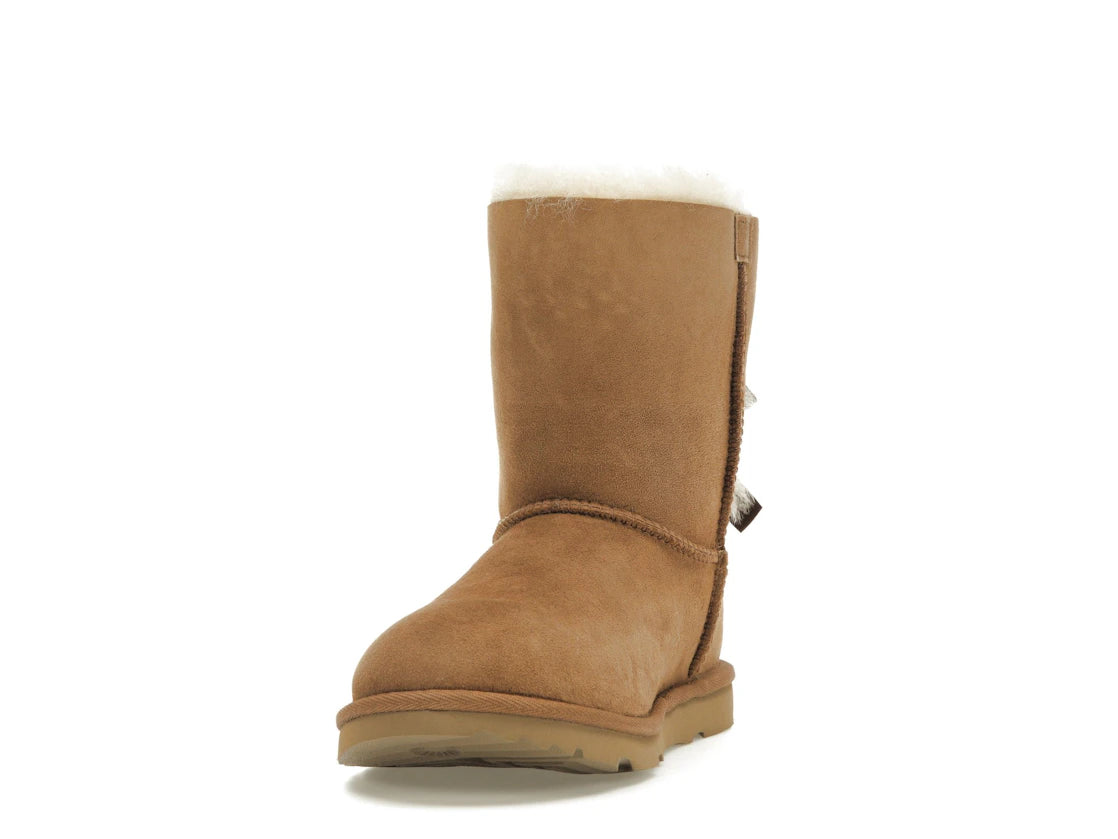tenisky a boty UGG Bailey Bow II Boot Chestnut (Kids) 1017394K-CHE ADONIO