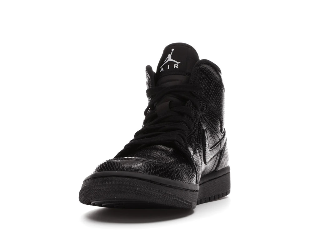 Jordan 1 Mid Black Snakeskin (W)