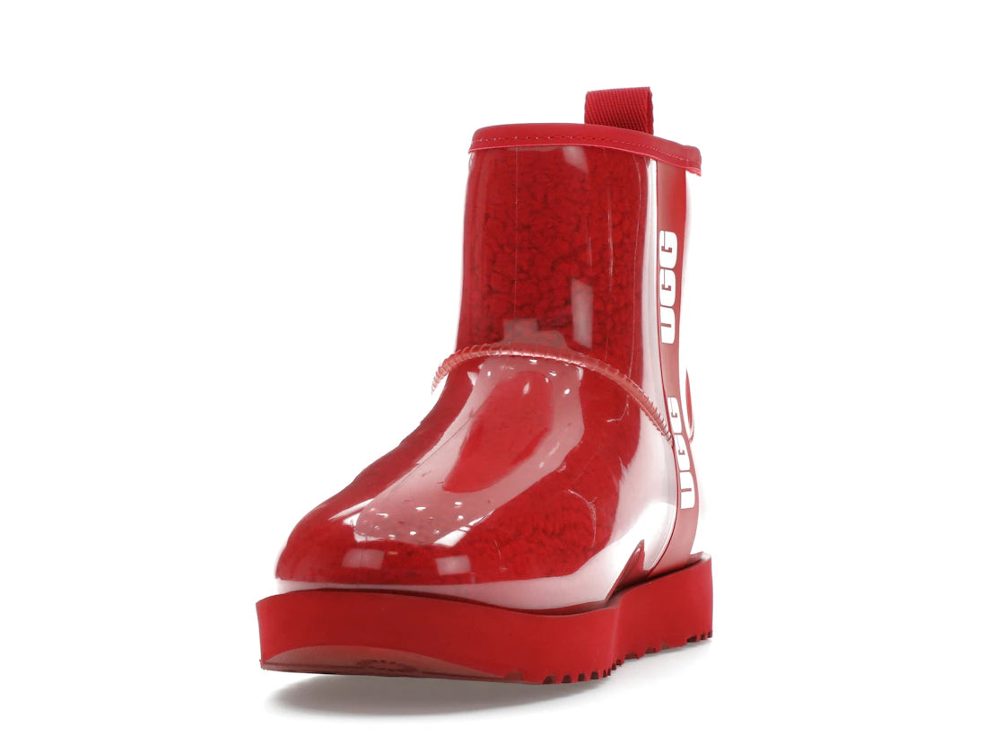 tenisky a boty UGG Classic Clear Mini Boot Samba Red (W) 1113190-SBR ADONIO