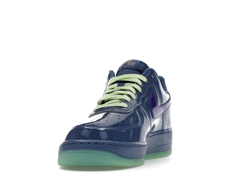 tenisky a boty Nike Air Force 1 Low Patent Leather Mystic Navy Grape Ice ADONIO