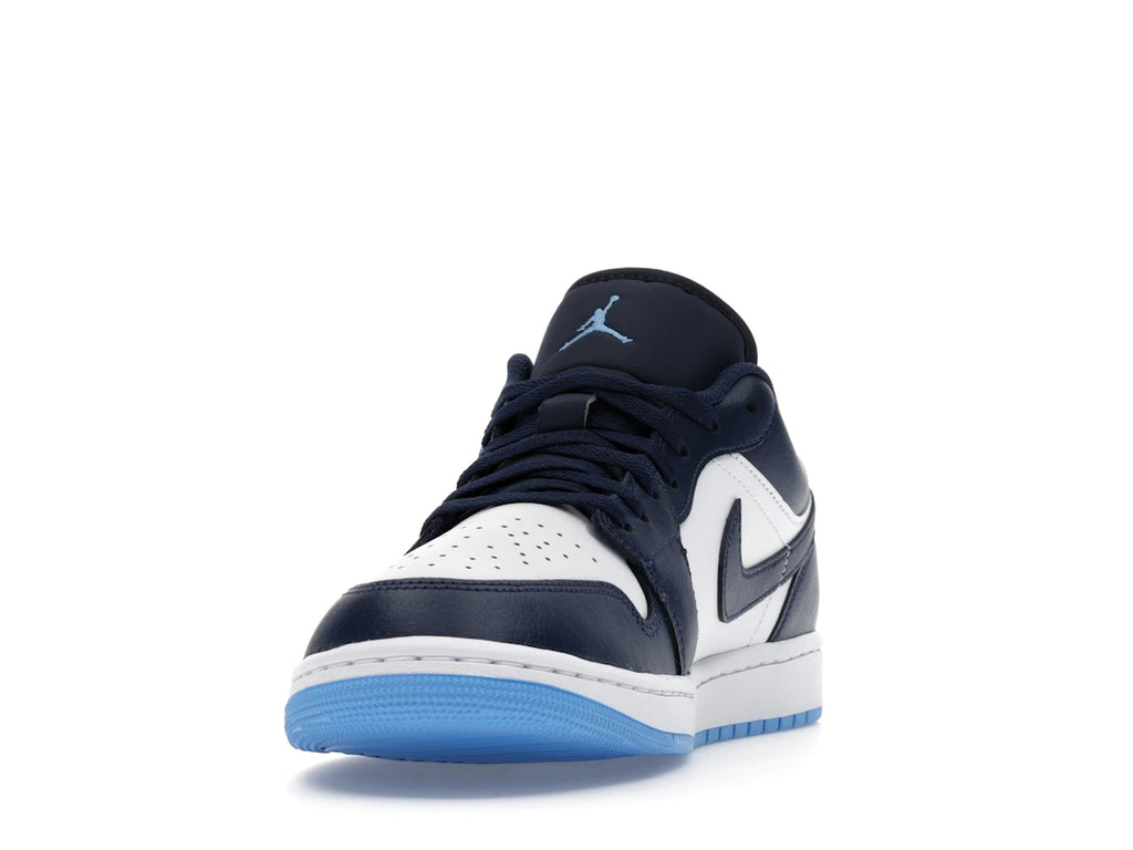tenisky a boty Jordan 1 Low Midnight Navy University Blue 553558-404 ADONIO