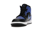 tenisky a boty Jordan 1 Mid Hyper Royal Tumbled Leather 554724-077 ADONIO