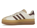 tenisky a boty adidas Gazelle Bold Cream White Maroon (W) JQ5127 ADONIO