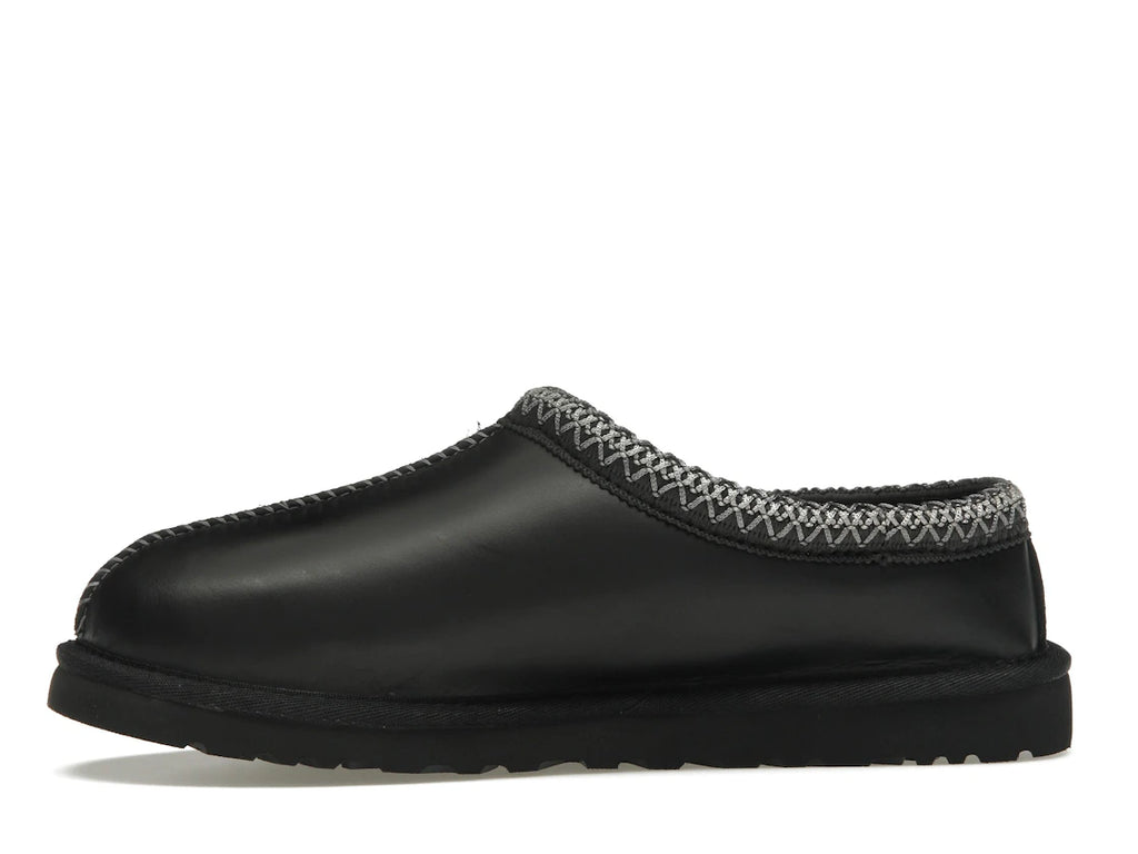 tenisky a boty UGG Tasman LTHR Regen Slipper Black 1163890-BLK ADONIO