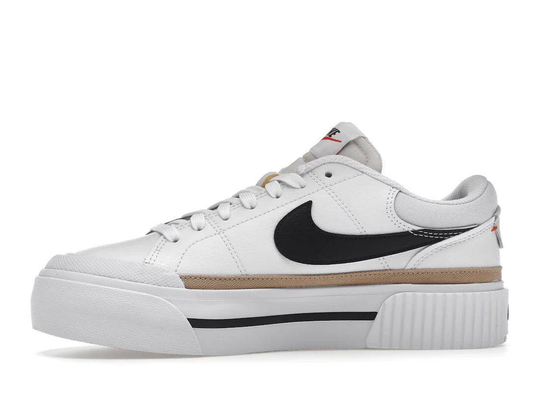 tenisky a boty Nike Court Legacy Lift White Black (W) DM7590-100 ADONIO