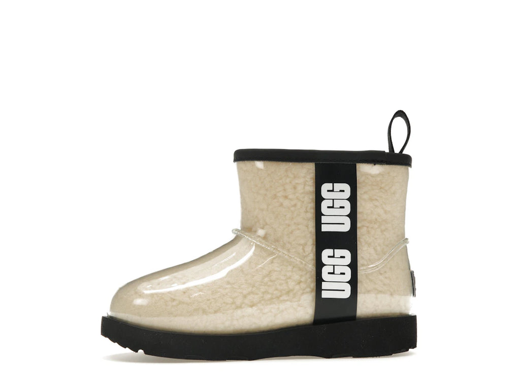 tenisky a boty UGG Classic Clear Mini II Boot Natural Black (Kids) 1112386K-NBLC ADONIO