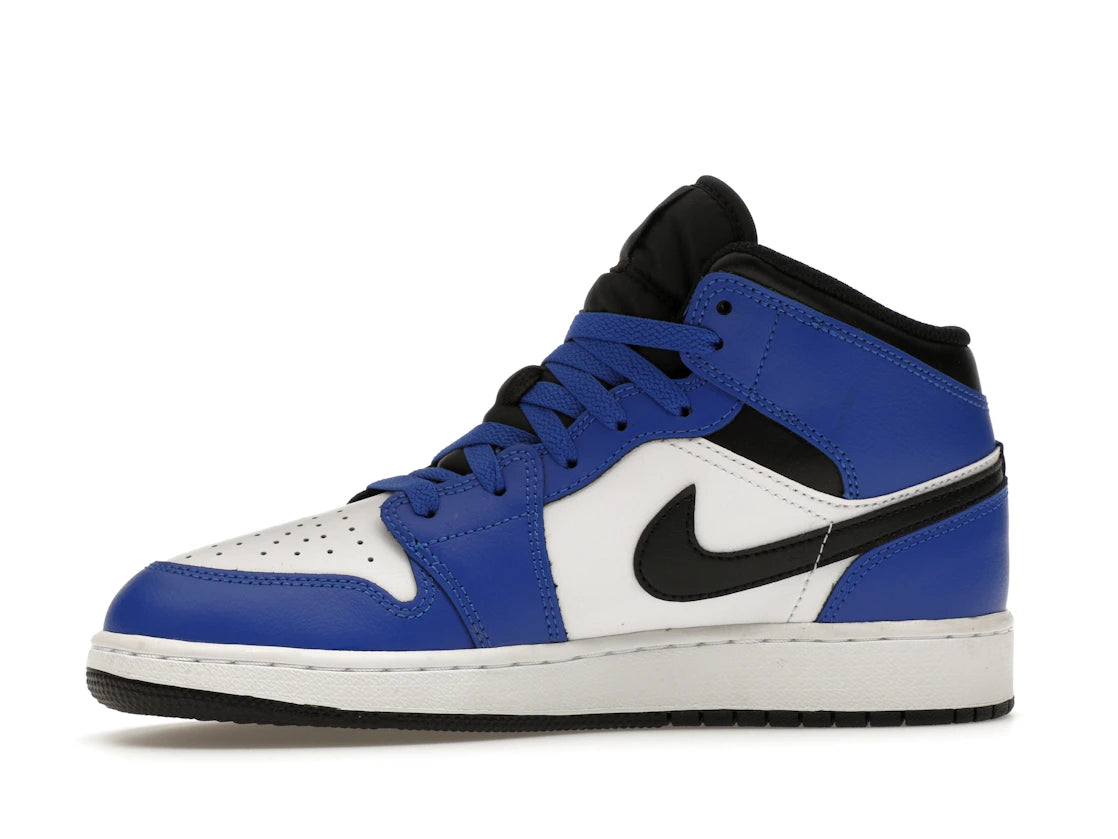 Jordan 1 Mid Game Royal White Black (GS)