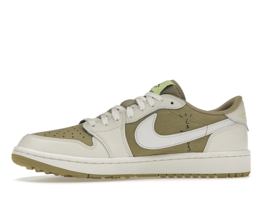 tenisky a boty Jordan 1 Retro Low Golf Travis Scott Neutral Olive FZ3124-200 ADONIO