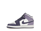 tenisky a boty Jordan 1 Mid White Sky J Purple (GS) DQ8423-515 ADONIO