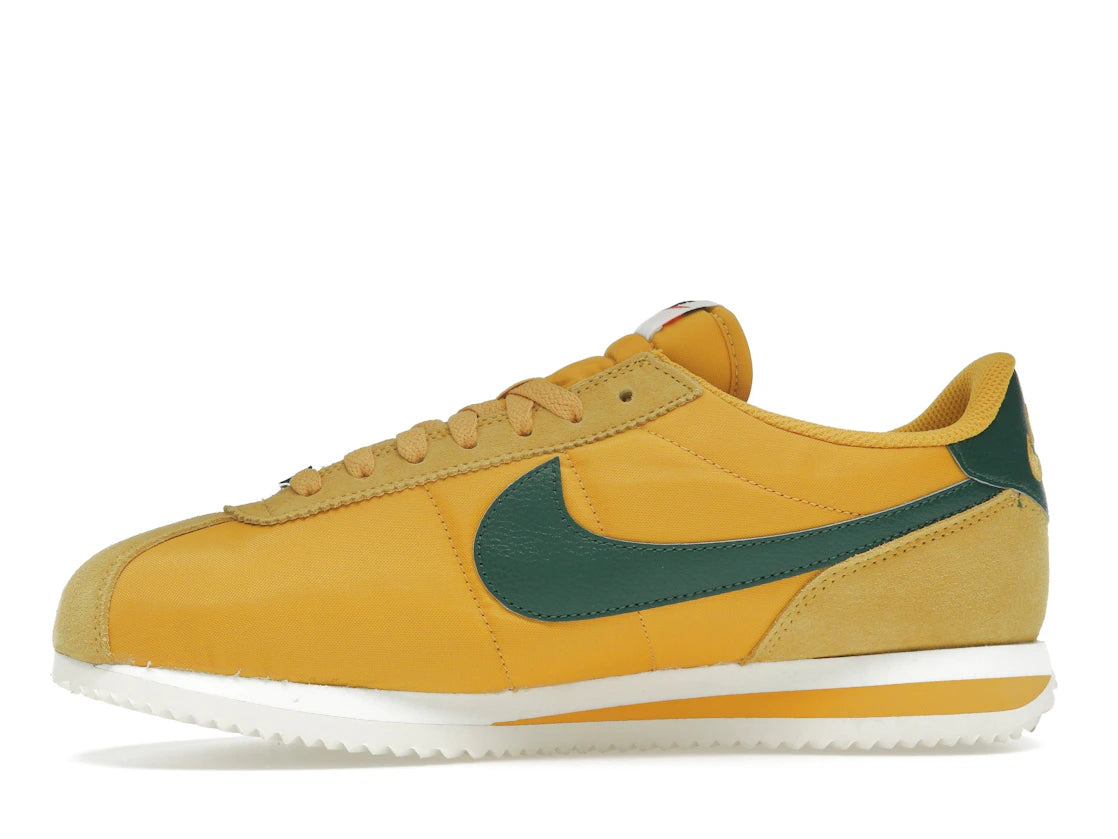 Nike Cortez Textile Yellow Ochre Gorge Green (W)
