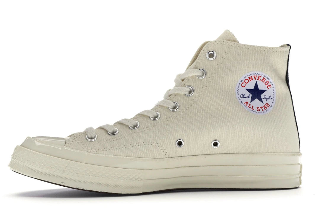 Converse Chuck Taylor All Star 70 Hi Comme des Garcons PLAY White