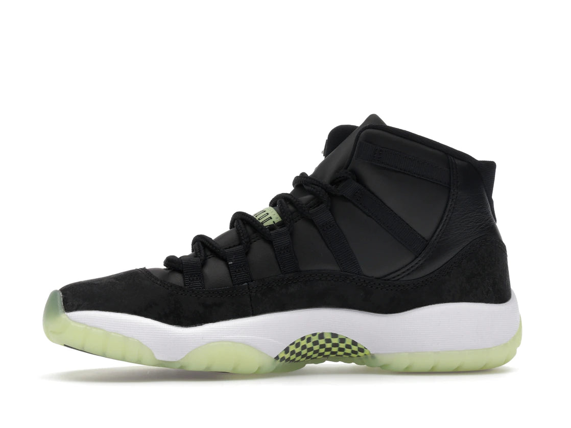 Jordan 11 Retro Black Barely Volt (GS)