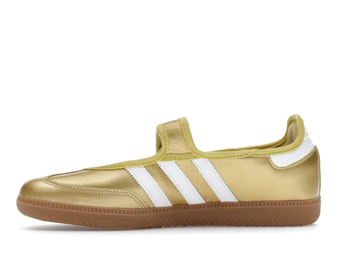 adidas Samba Jane Gold Metallic White (W)