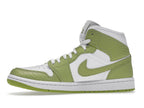 Jordan 1 Mid Green Python (W)