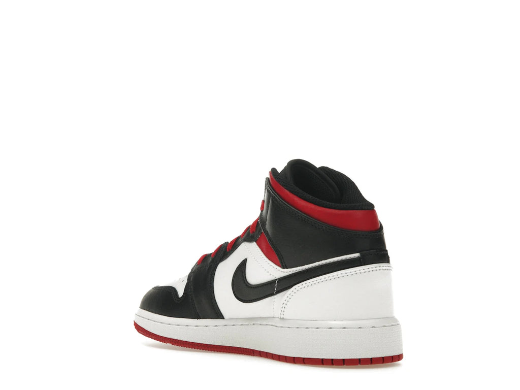 Jordan 1 Mid Gym Red Black Toe (GS)