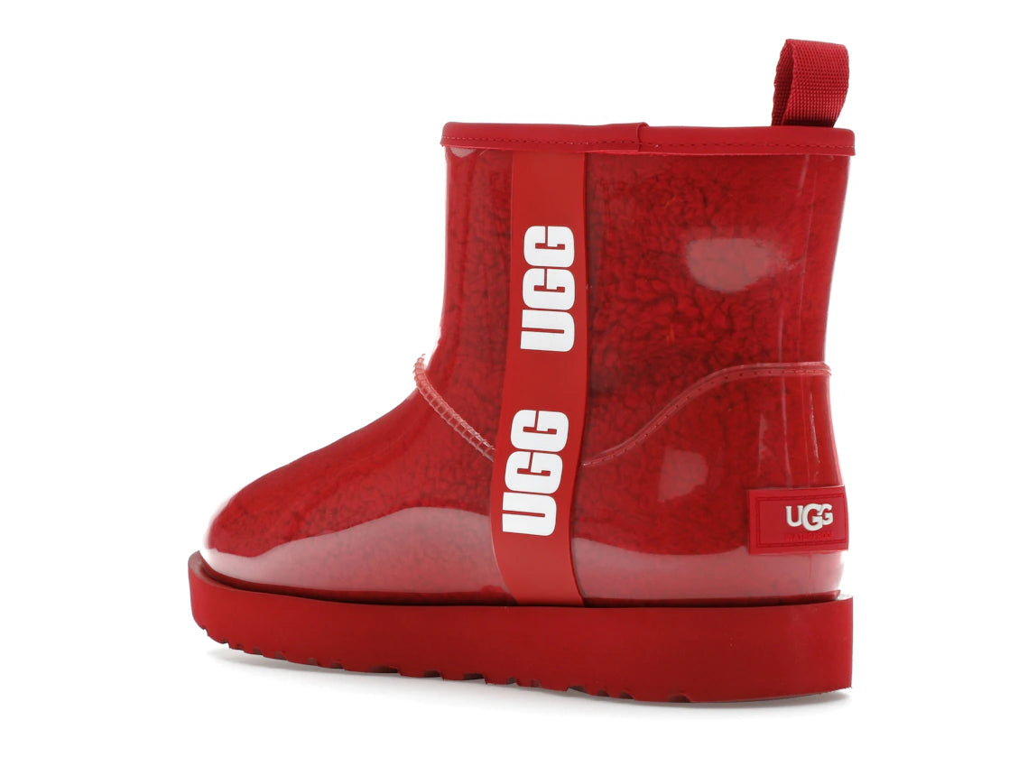 tenisky a boty UGG Classic Clear Mini Boot Samba Red (W) 1113190-SBR ADONIO